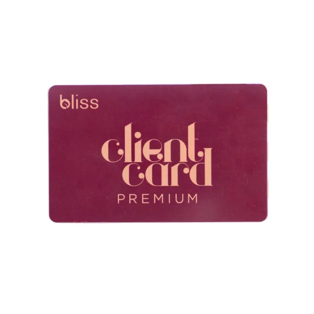 Bliss Client Card Premium